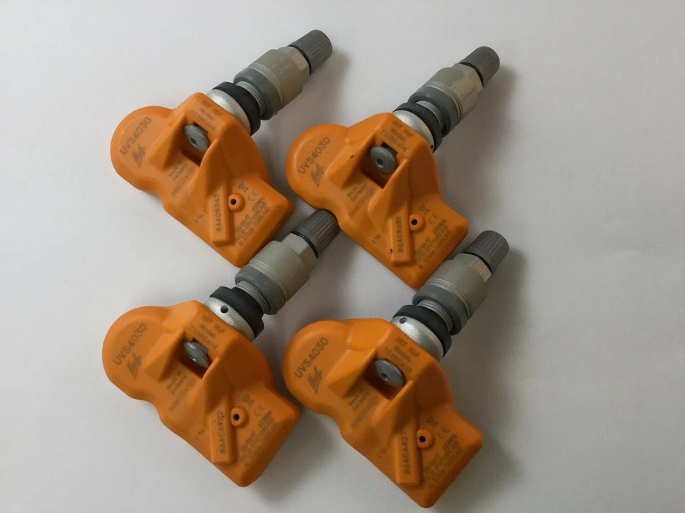 Juego de 4 sensores de presión de aire para neumáticos Huf TPMS 315 MHz metal apto para Ford Fusion 2008-2009 Foto 2 de 4