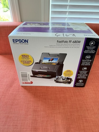Epson FastFoto FF-680W Wireless Photo Scanner
