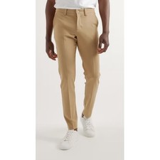 Quince Ultra-Stretch 24/7 Smart Chino Khaki Tan Mens 34x30 Athletic Tapered