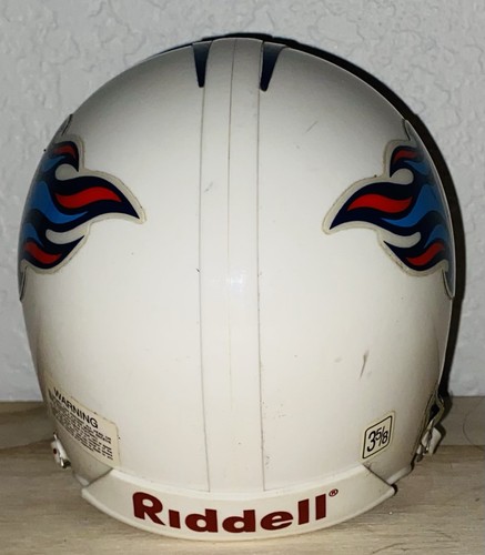 Vintage 1990s Riddell Tennessee Titans Mini Football Helmet 3 5/8 NFL - Picture 4 of 5