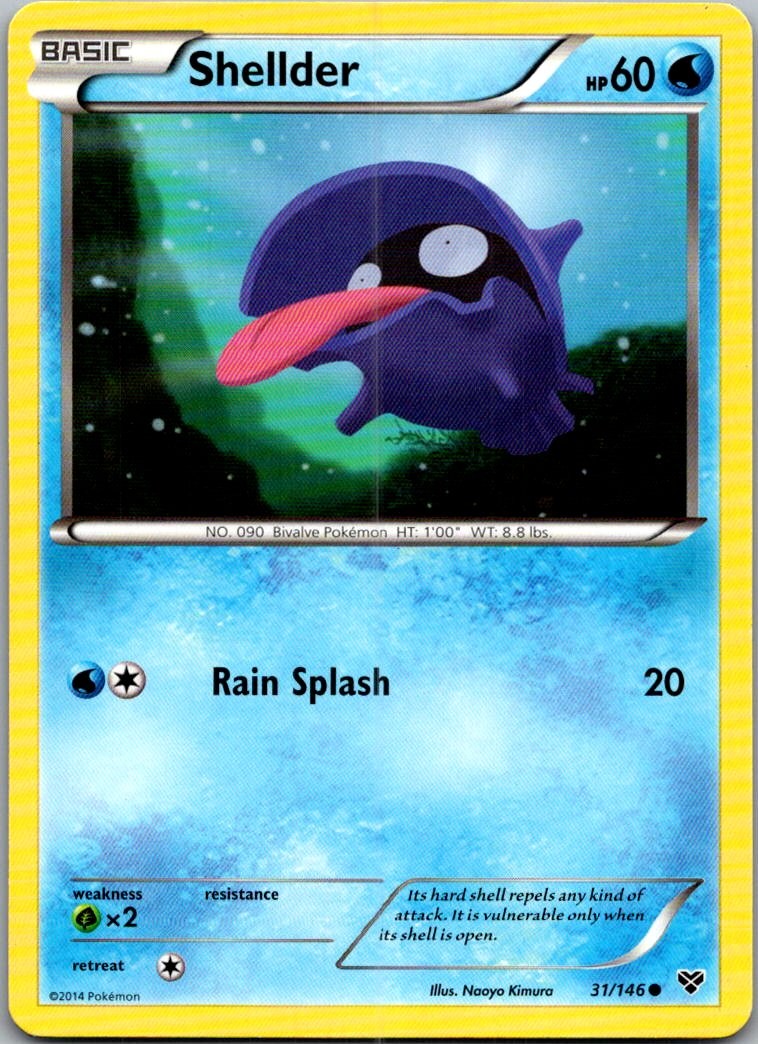 Shellder - 31/146 - XY - Common
