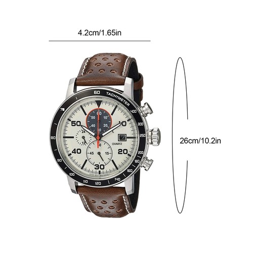 NEW Luxury FOREco-Drive Watch - Men's World Chronograph Fashion Watch - Picture 6 of 14