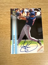 1999 Topps Baseball #A14 Shawn Green Certified Autograph Blue Jays MLB