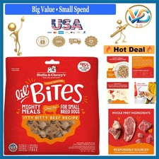 Lil Bites Freeze-Dried Raw Dog Food Small Breed Beef 7oz Organic 83.73 per pound