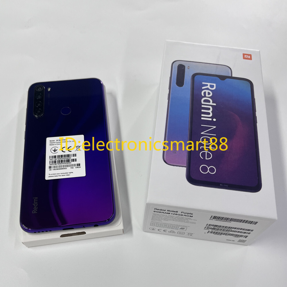 Xiaomi Redmi Note 8 6GB/64GB 665 中古品 Xiaomi Redmi Note 8 M1908C3JG Cosmic Purple 64GB 6GB RAM Gsm