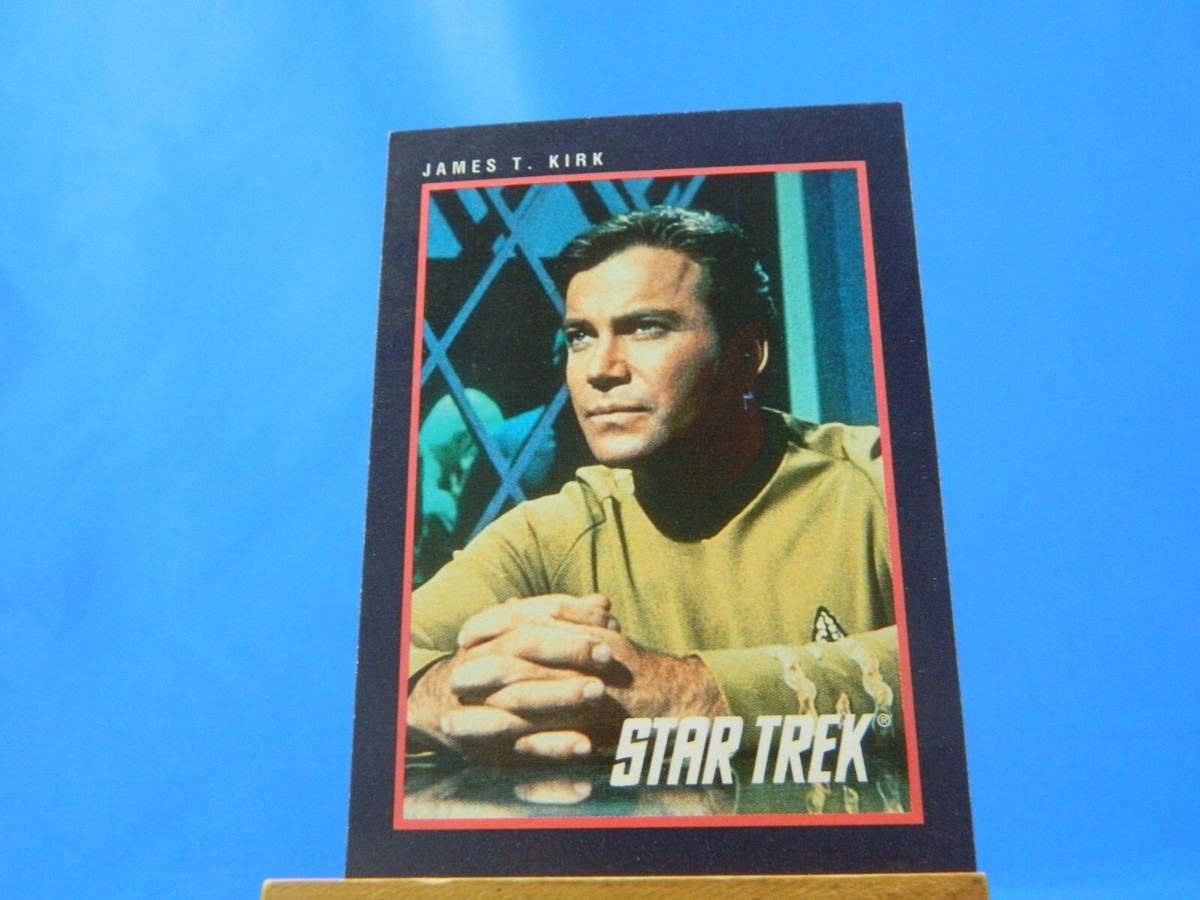 James T Kirk Star Trek 1991 Impel Card #97 | eBay