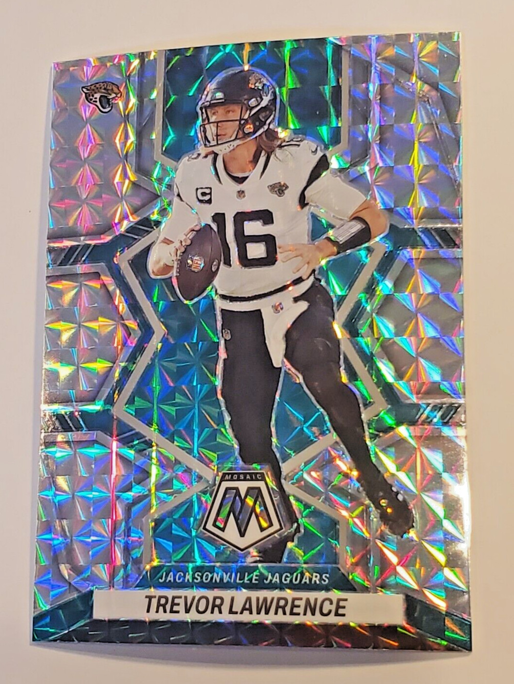 2022 Panini Trevor Lawrence #88 Mosaic Silver Prizm - Jacksonville Jaguars QB
