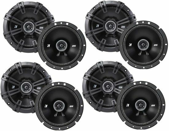 8 Kicker DSC67 43DSC6704 675 -Двухполосные коаксиальные автомобильные аудиодинамики серии DS 5269000₽