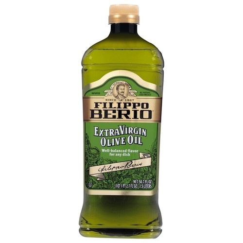 Extra Virgin Olive Oil Cold Pressed Cooking Dressing Marinade Kosher 50.7 fl oz - Picture 2 of 10