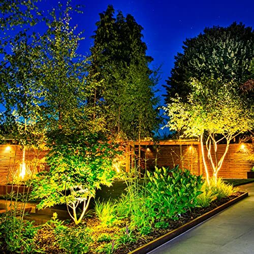 Solar Spot Lights Outdoor, 2 Pack Solar Landscape Spotlights IP65 Waterproof - Picture 8 of 8