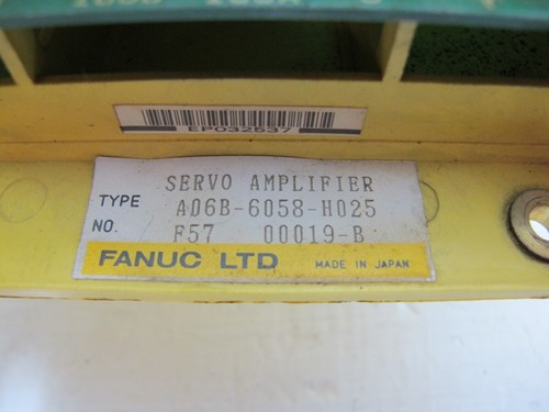 FANUC A06B-6058-H025 AC Servo Amplifier Unit Drive A06B6058H025 A16B-1003-0090 - Bild 2 von 17