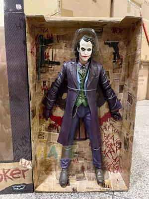 Batman:The Dark Knight Joker Heath Ledger 45cm Figur Modell in Box Neu