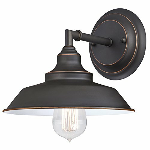 Hill One-light Wall Fixture, Oil Rubbed Bronze Finish