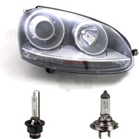 Bi-Xenon Scheinwerfer Rechts FüR VW Golf V 1K/5M 10/03-05/09 D2S/H7 Mit Motor