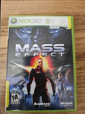 Mass Effect (Microsoft Xbox 360, 2007) - Manual Included 