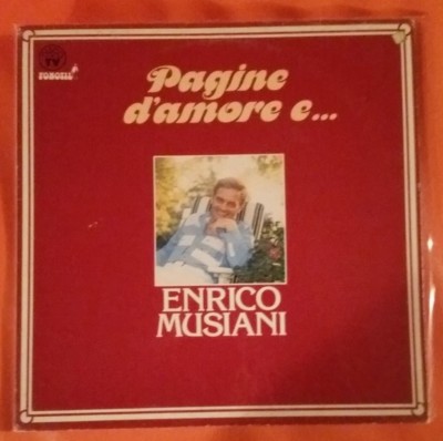 LP ENRICO MUSIANI LIEBESSEITEN UND ... LEBENSSEITEN - 1985 FNT 4011