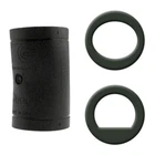 (10 Pack) Turbo Grips Bowling Finger Grip Inserts Quad Classic Black *Pick size