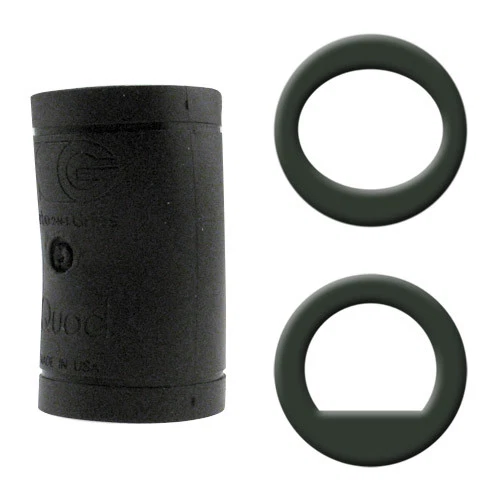 10 Pack Turbo Grips Bowling Finger Inserts Quad Classic Black *Pick size