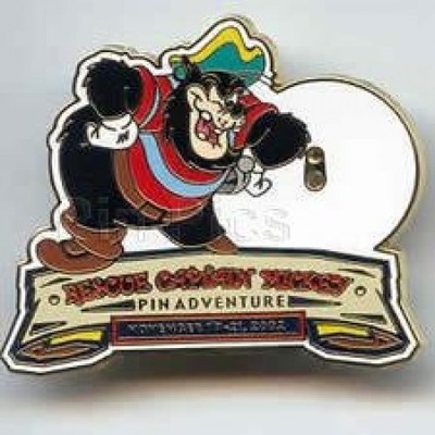 Disney Pin: DCL Rescue Captain Mickey Pin Event - Build a Pin Base (Big Pete)