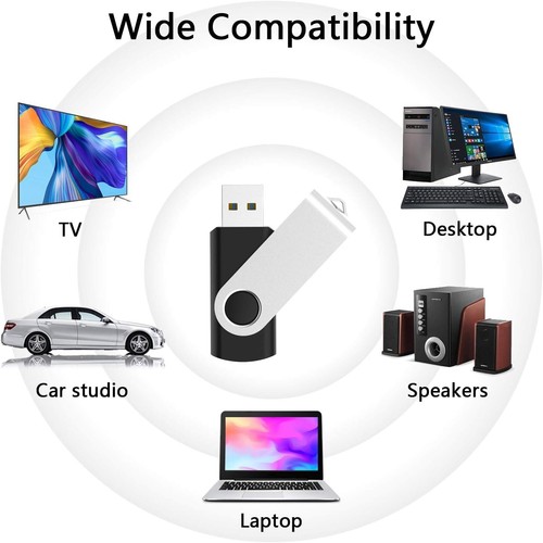 Durable 16GB USB 3.0 Thumb Drive - Perfect for Keychains or Backpacks, 10-Pack - Picture 9 of 9