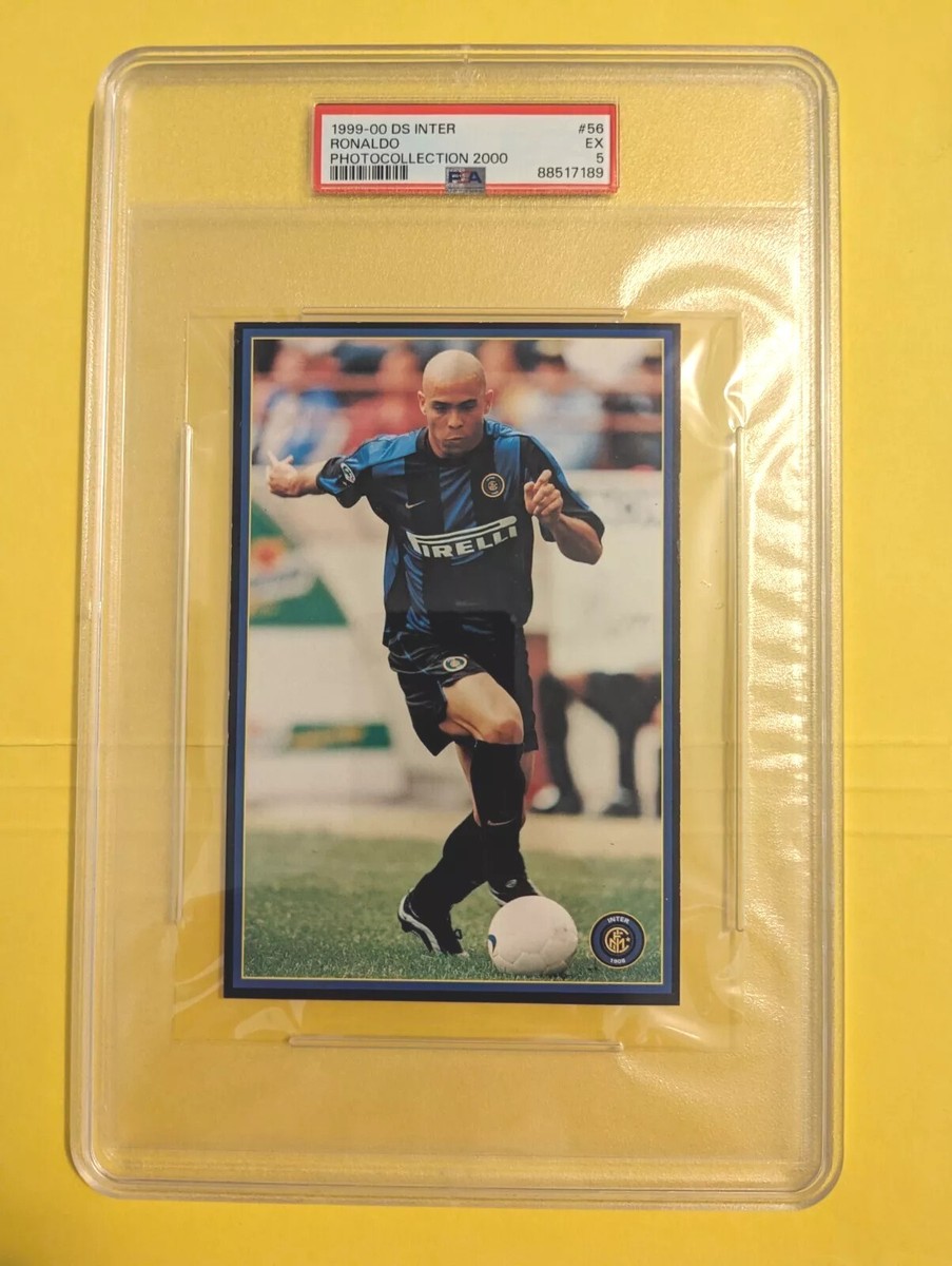 Ronaldo Nazario 1999-00 DS Inter Photocollection #55 PSA 5 Not