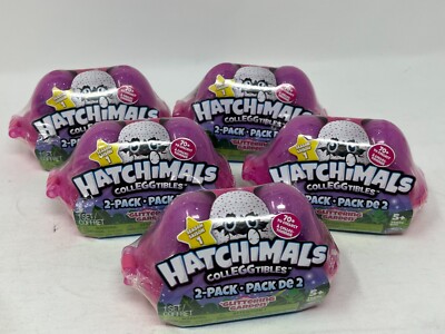 Lot Of 5 (10 Total Eggs) Hatchimals GLITTERING GARDEN COLLEGGTIBLES SERIES 1