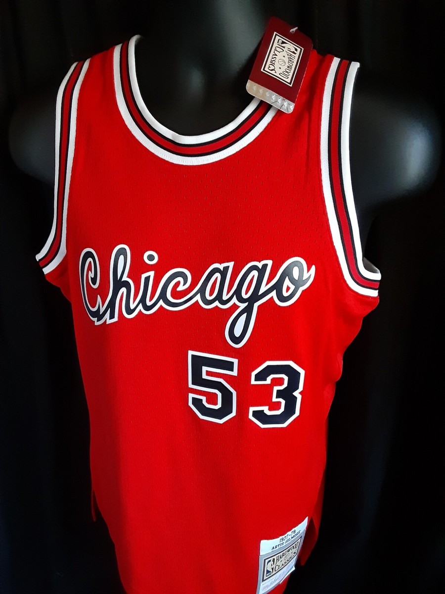 Chicago Bulls Gilmore #53 Men's Mitchell Ness Swingman Jersey MSRP
