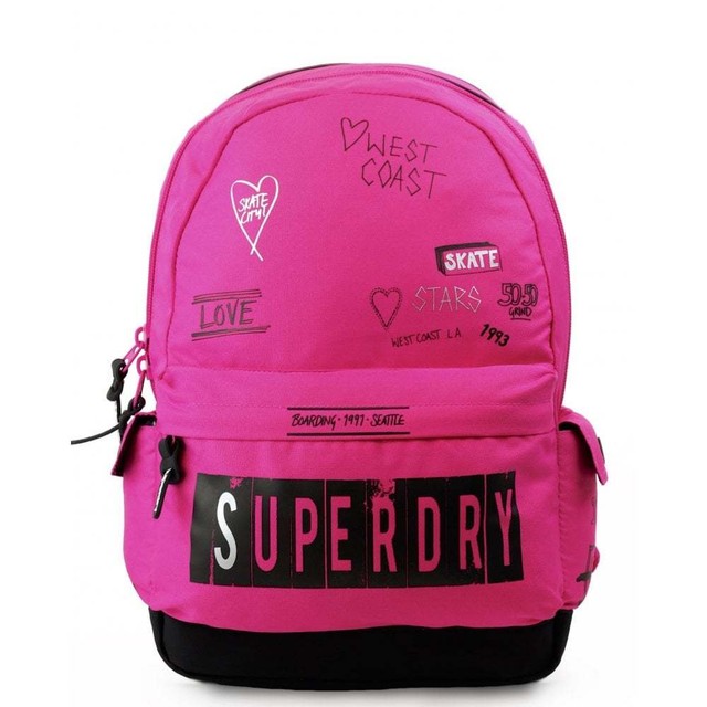 superdry grey star montana rucksack