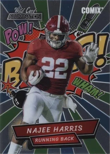 2021 Wild Card Alumination Najee Harris #AC-10