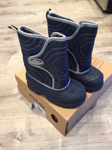 stride rite toddler winter boots size 9m