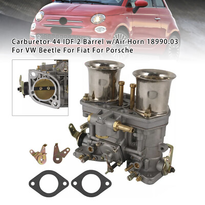 Carburetor 44 IDF 2 Barrel w/Air Horn 18990.03 For VW For Fiat For Porsche US