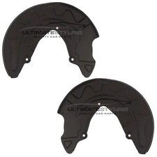 Front Brake Disc Dust Shields Covers Plates Audi A3 8V Hatchback 2012-2021 Pair