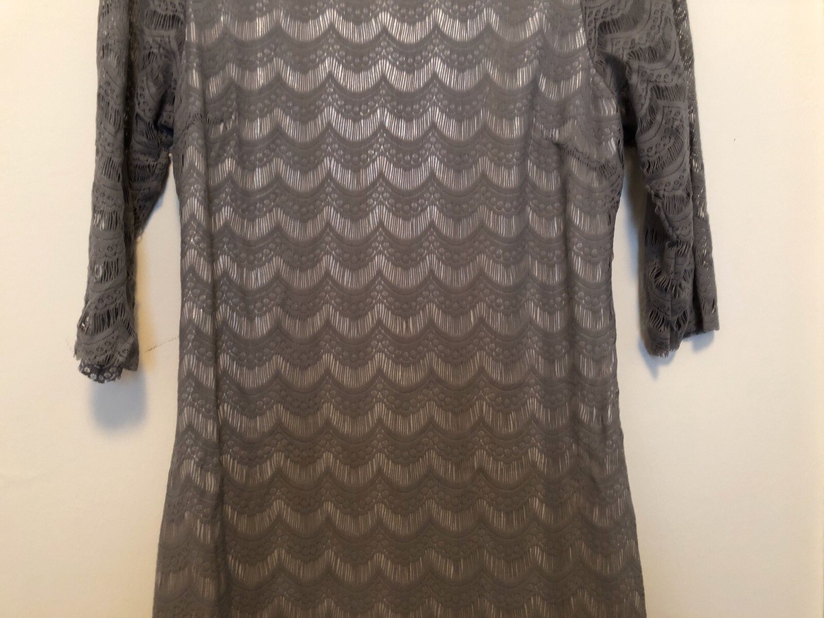 Free People Women's Tan Grey Lace Long Dress Large L Gray | eBay Free People Women's Tan Grey Lace Long Dress Large L Gray | eBay