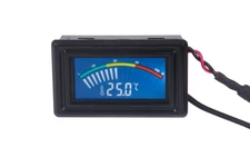 Alphacool Core G1/4" Temperature Sensor with C/F Display, F/F, Black