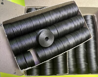 Bobbins H & B,HB-92 Style M,Nylon Hem-Bobs DK.Gray,- 41 Yds Ea.(144pcs ...