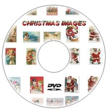 5600+ MIXED VINTAGE XMAS IMAGES DECOUPAGE TAGS CRAFT CARD MAKING DVD ROM uk post