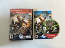 Medal of Honor Rising Sun  PS2 Sony Playstation 2 Genuine OEM Authentic