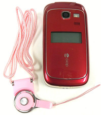 Doro PhoneEasy 618 - Red and White  Consumer Cellular  Flip Phone - Bundled