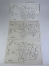 Vintage Lot 3 Maps Of Southampton Area, City Of Richmond, Virginia 1967/70/76