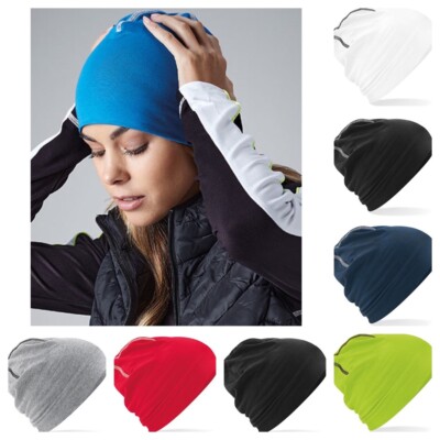 Beechfield Hemsedal Cotton Beanie CB366 Herren Damen Mütze Sport Baumwolle