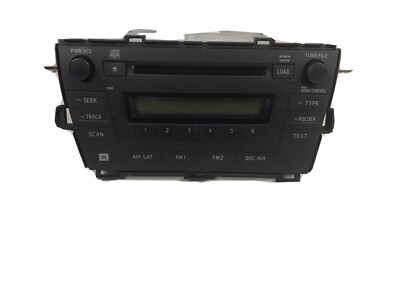 2010-2011 toyota prius radio stereo 2 DIN receiver JBL ID: 51882