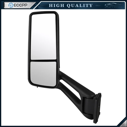For 2014-2020 Peterbilt 579 567 Black Door Mirror Left Driver Side