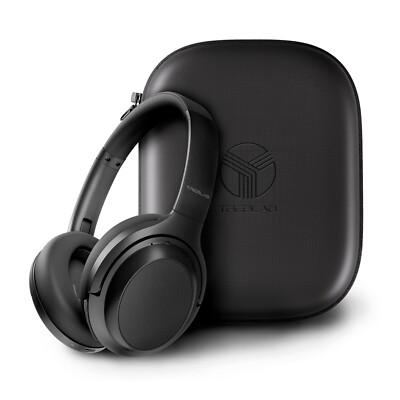 TREBLAB Z7 PRO - Memory Foam Ear Cups, Foldable, 45H Play, Fast Charging
