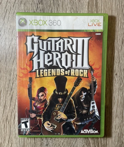 Guitar Hero 3 III: Legends Of Rock (Xbox 360, 2007) Complete see pictures
