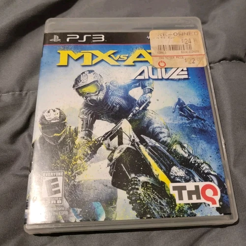 MX vs ATV Alive Sony PlayStation 3 PS3 With Manual Tested Working