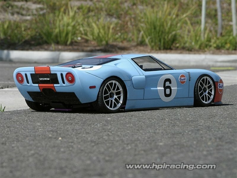 NEW HPI Ford GT Clear Body (200mm/WB255mm) : Sprint 2 / RS4 Sport