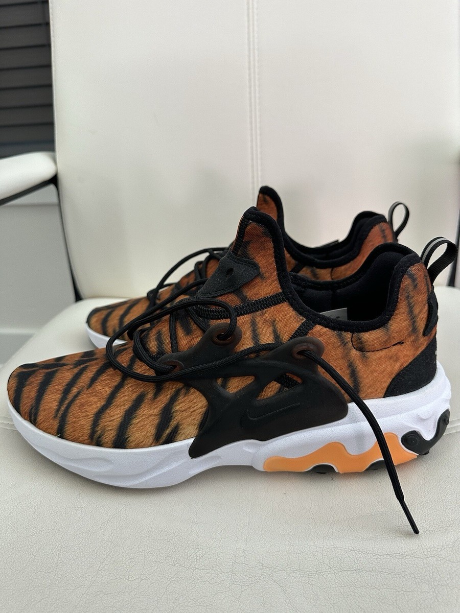 Presto Lightning Nike Sneaker Nike React Presto Animal Print Size Nike React Presto Premium Tiger Print