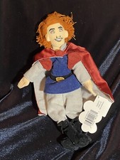 Vintage Disney Sleeping Beauty PRINCE PHILLIP BEAN BAG PLUSH 8" Beanie