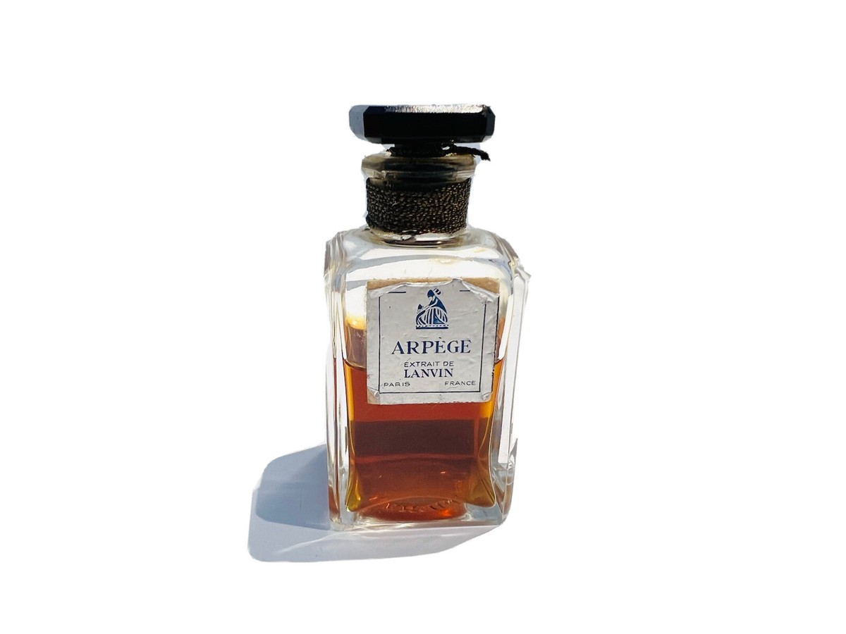 Arpege Perfume Bottle Lanvin Scent 1927 Vintage Lanvin Arpege