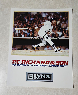 Mickey Rivers Rookie Card Mickey Rivers Signed 8x10 Color Photo New York Yankees | eBay